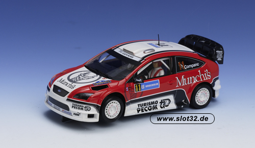 Ninco Ford Focus WRC Munchi s red